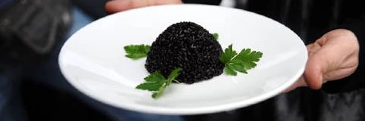 İmparator yiyeceği siyah pirinç