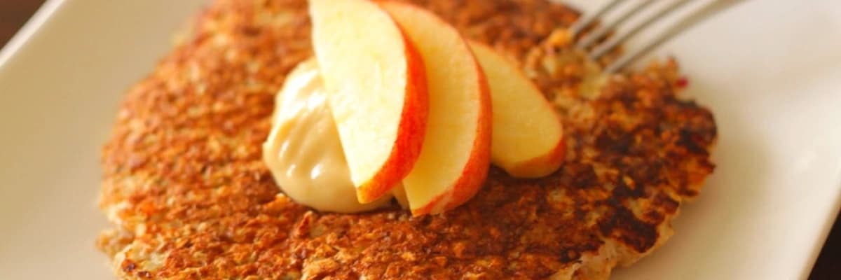 ELMALI YULAFLI SAĞLIKLI KREP