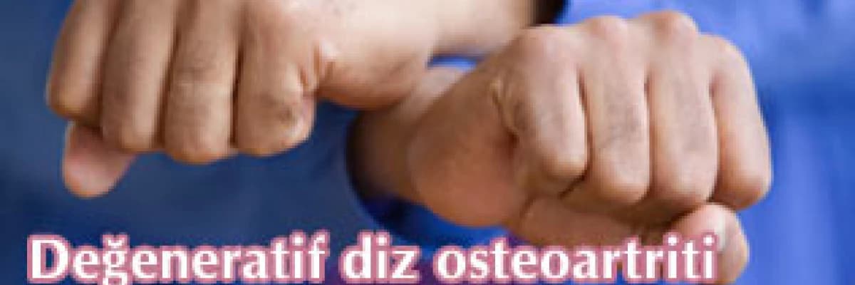 Değeneratif diz osteoartriti (gonartroz)