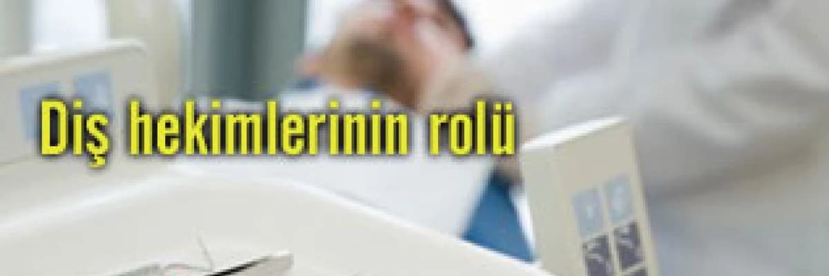 Bulimia nervosa ; diş hekimlerinin rolü