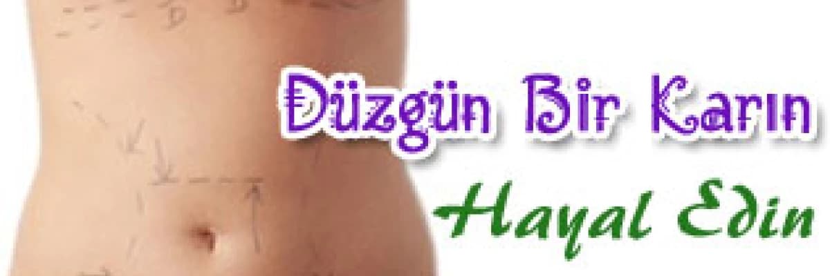 Düzgün bir karın hayal edin