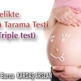 Gebelikte üçlü tarama testi - triple test