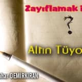 Zayıflamak için altın tüyolar