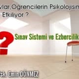 Sınav sistemi ve  ezbercilik