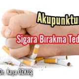 Akupunktur ile sigara bırakma