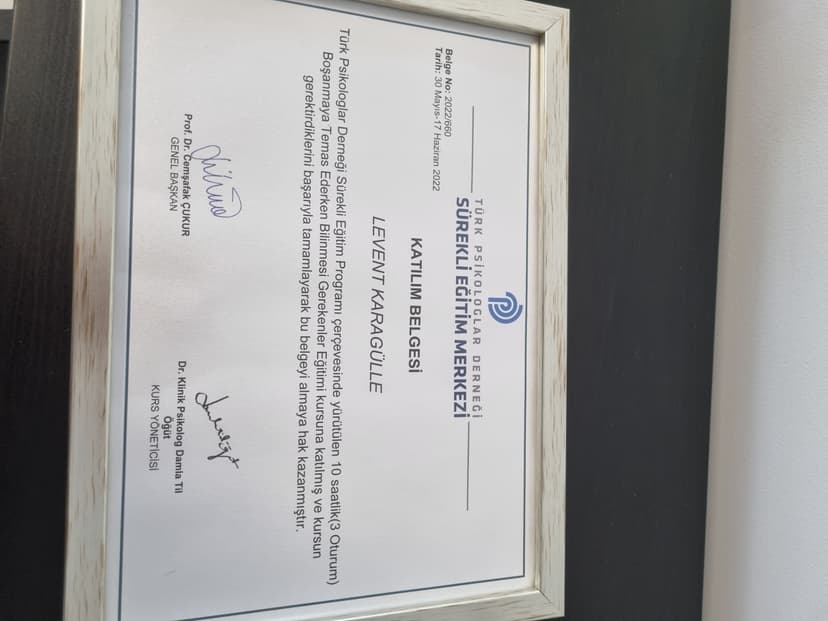 TPD BOŞANMADA BİLİNMESİ GEREKENLER KONULU EĞİTİM SERT.