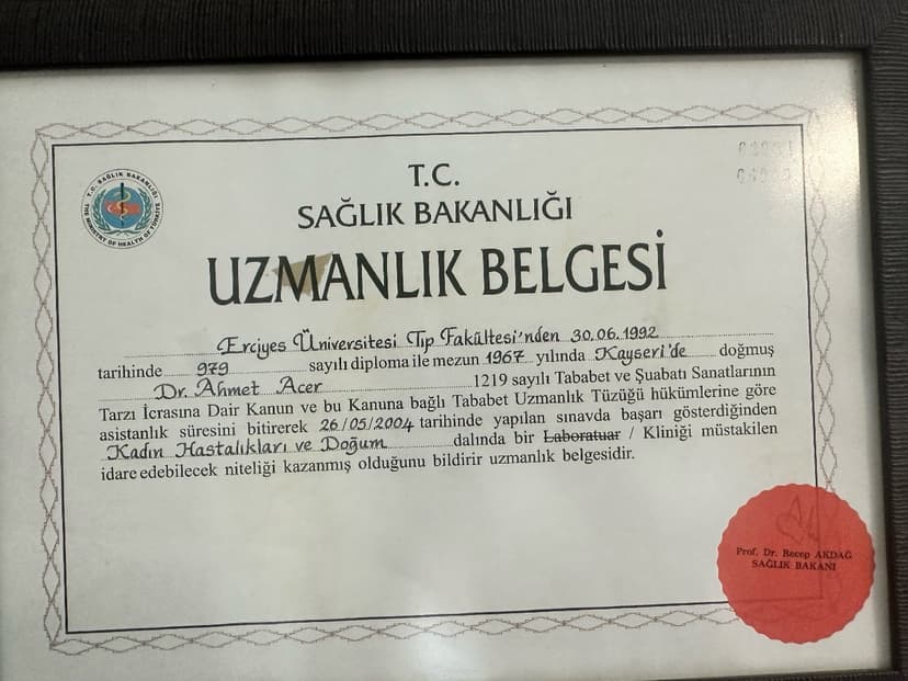 Uzmanlık