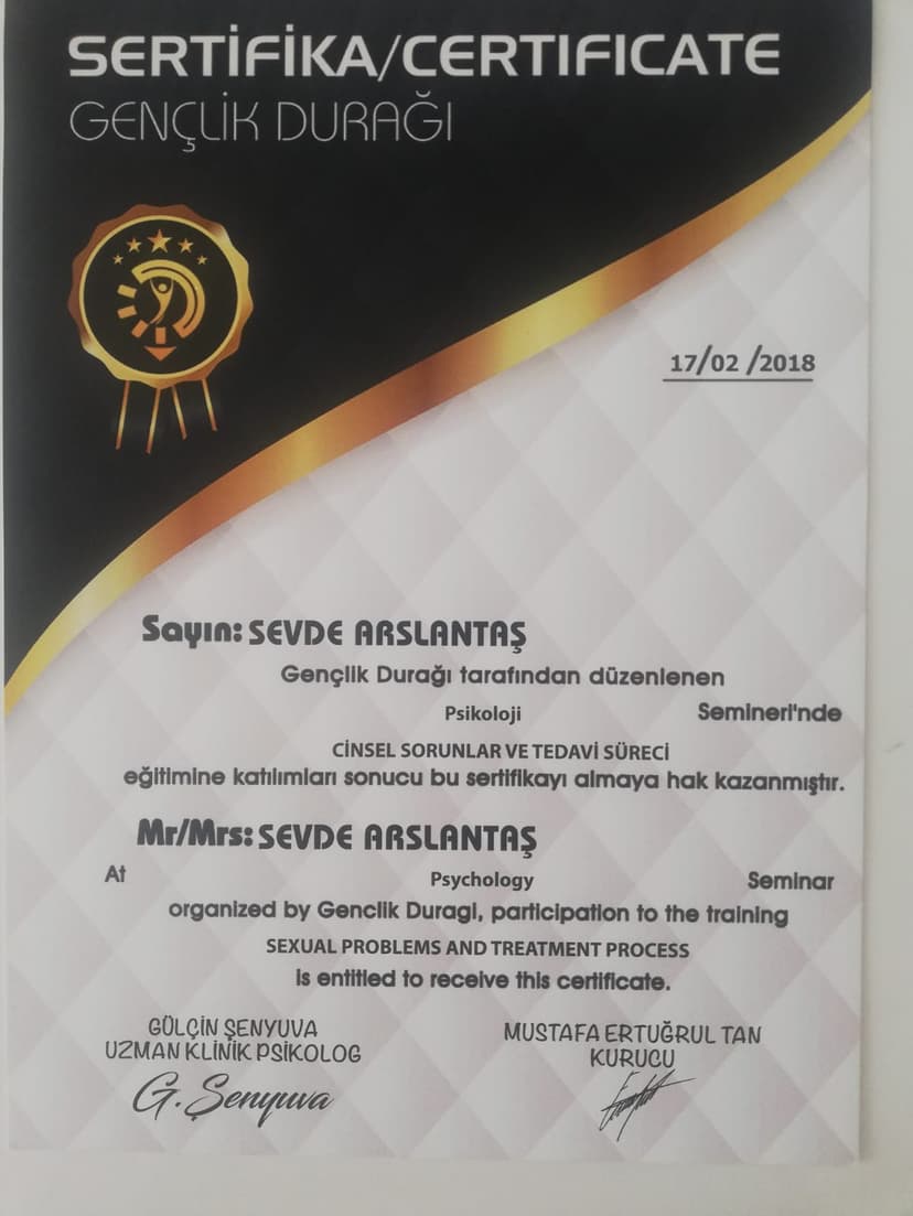 Cinsel Sorunlar ve Tedavi Süreci