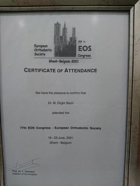 Certificate Of Attendance