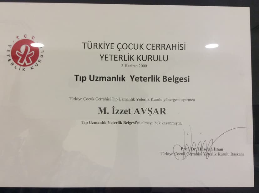 Yeterlik belgesi