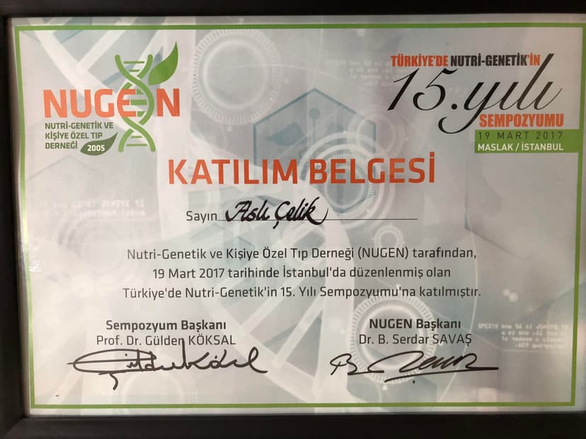 Nutri- Genetik ve Kişiye Özel Tıp Derneği (NUGEN)