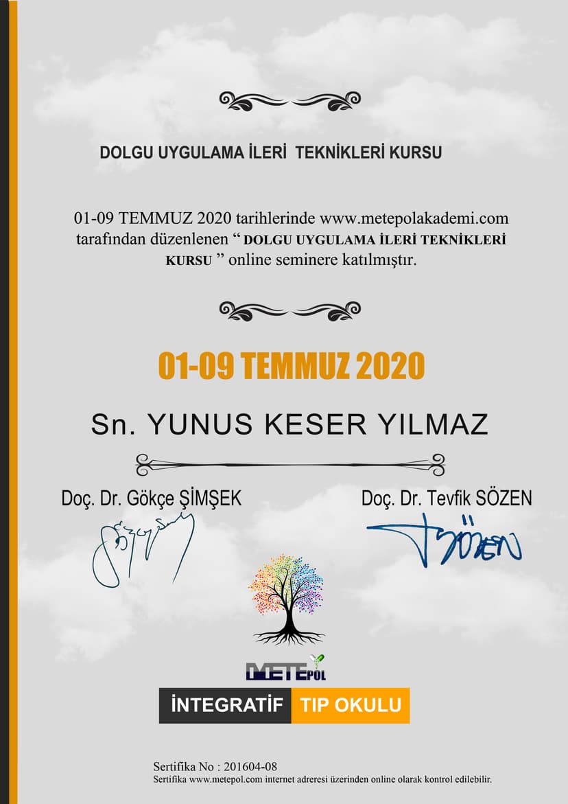 Dolgu Uygulamaları Tedavisi