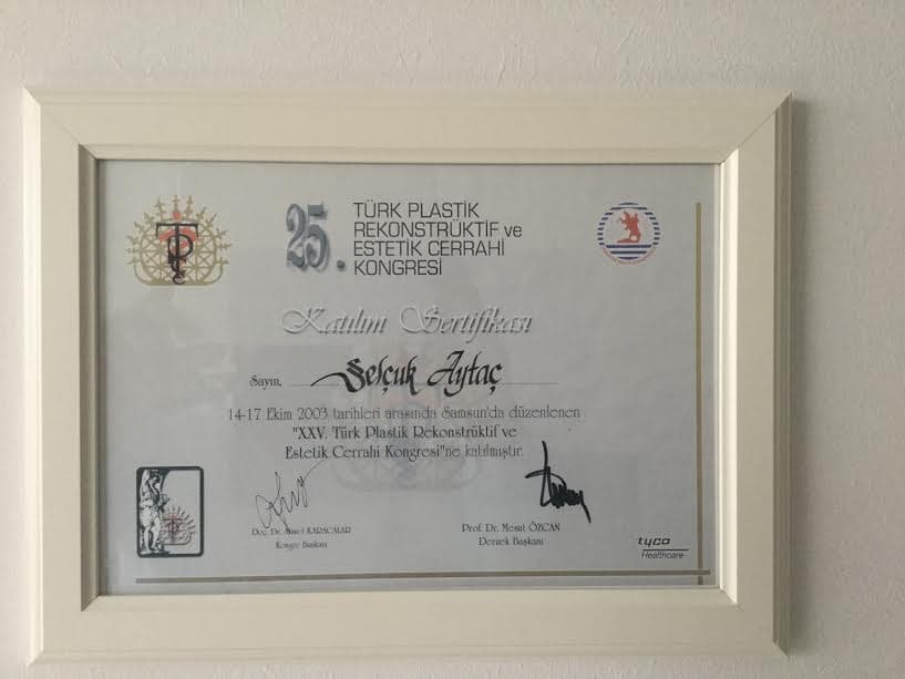 XXV. Türk Plastik Rekonstrüktif ve Estetik Cerrahi Kongresi