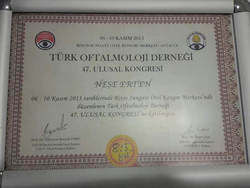 TÜRK OFTALMOLOJİ DERNEĞİ