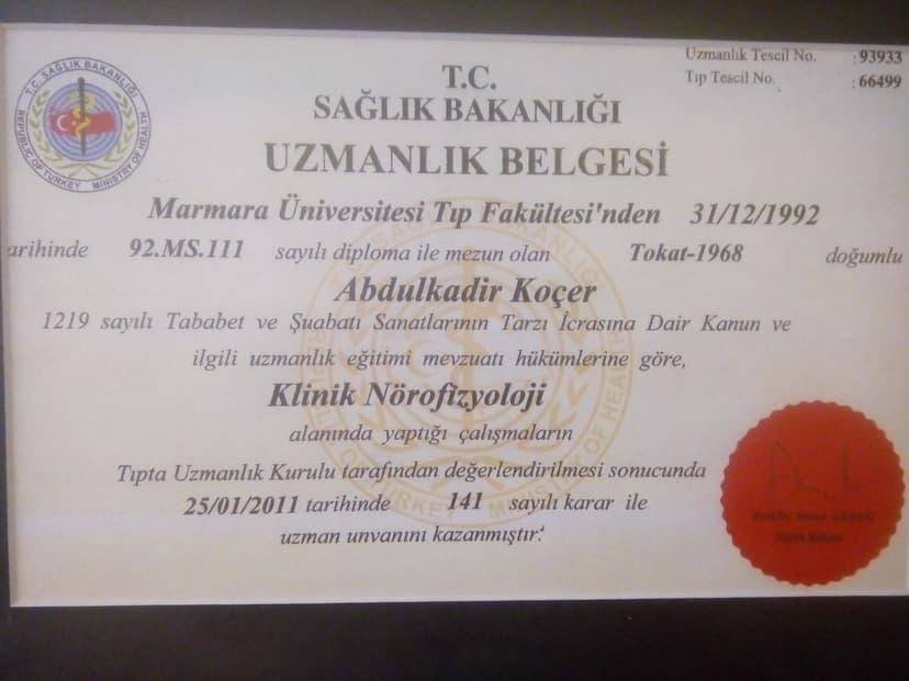 ALGOLOJİ YAN DAL UZMANLIĞI