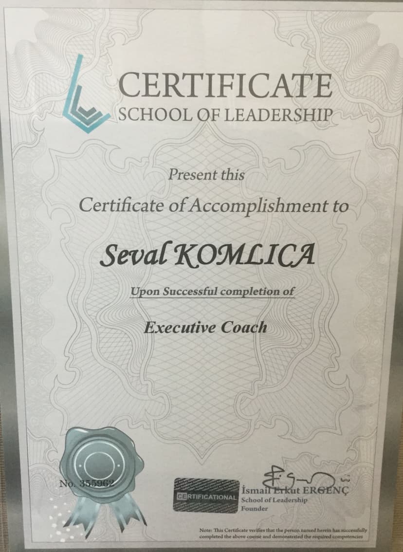 Excutive Coach Sertifikası
