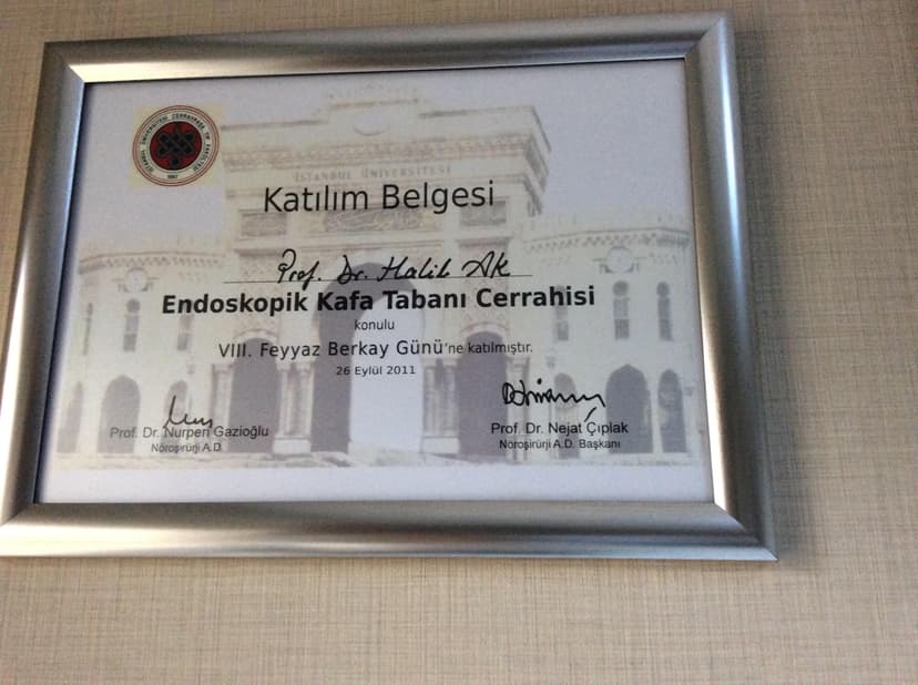 Endoskopik Kafa Tabanı Cerrahisi