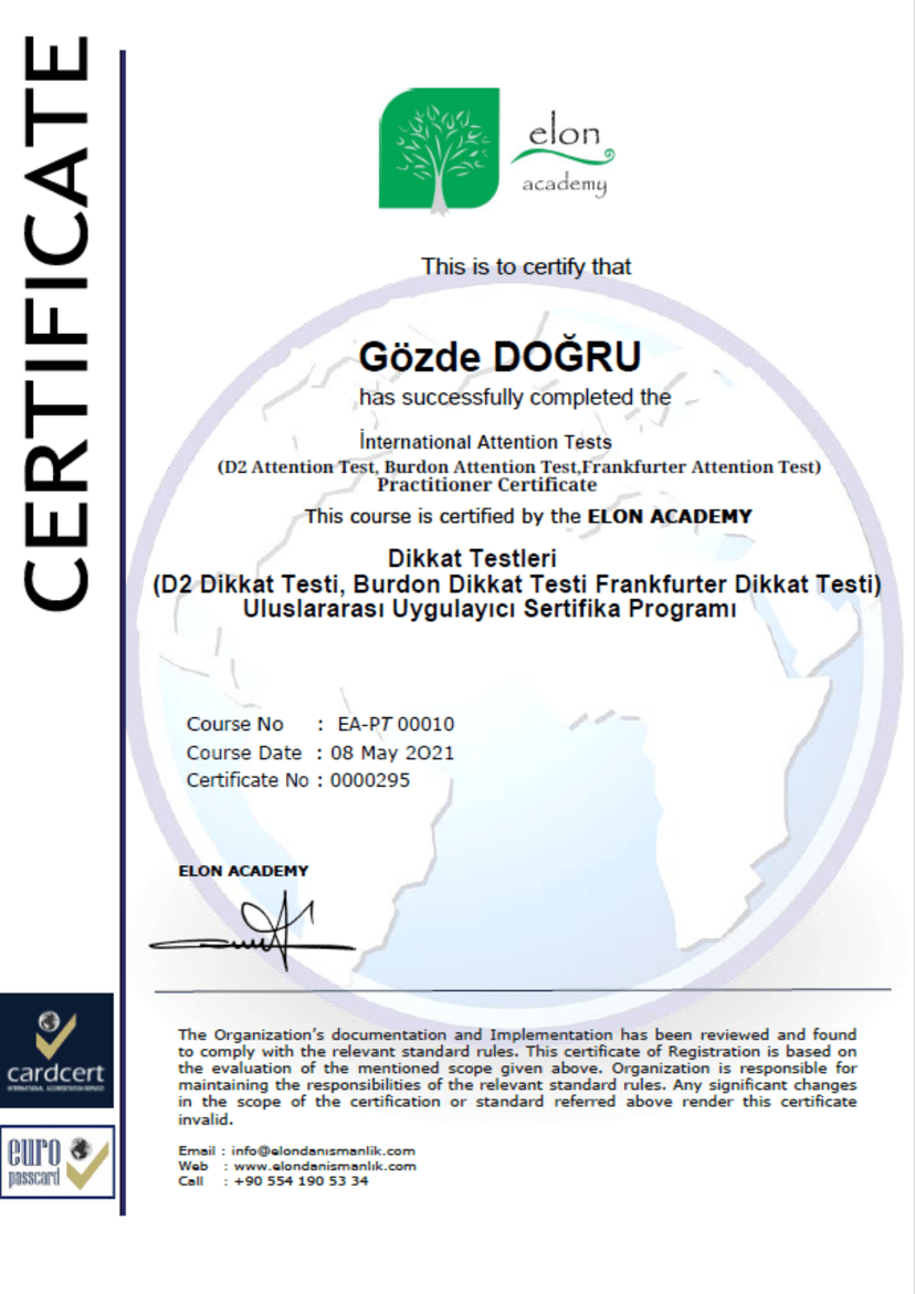 Dikkat Testleri
