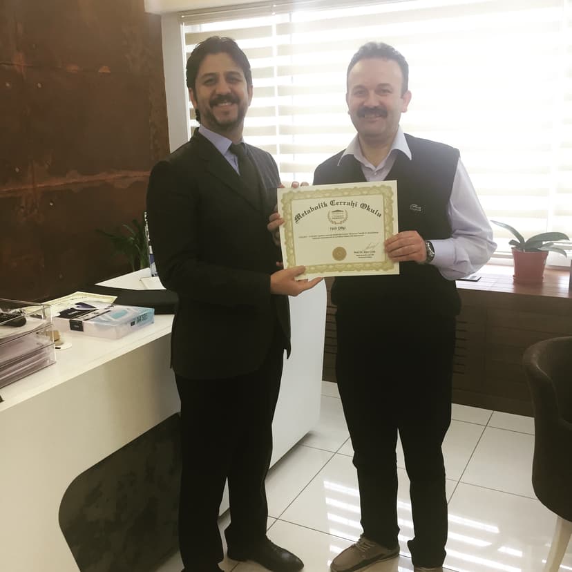 Onlarca yurt dışı ve içi alınmış sertifika