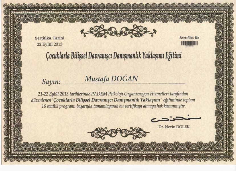 Dr. Nevin DÖLEK-Bilişsel Terapi