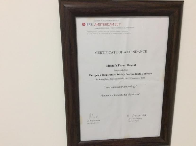 Certificate Of Attendance
