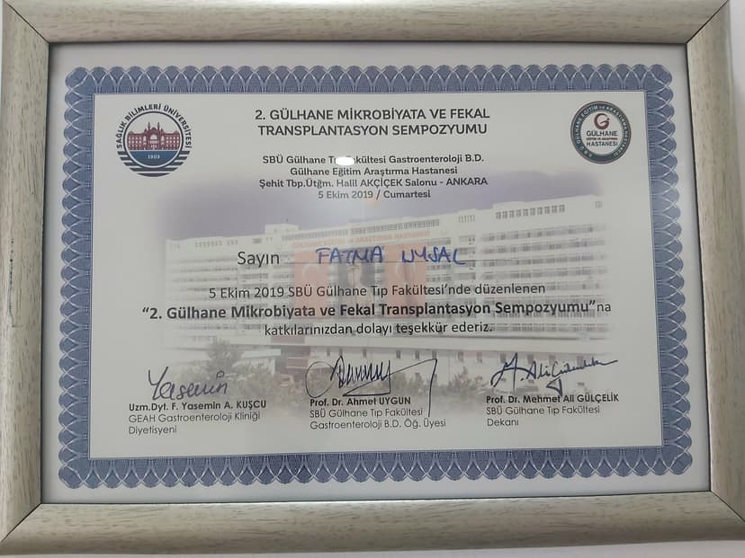 Mikrobiyata ve Fekal Transplantasyon
