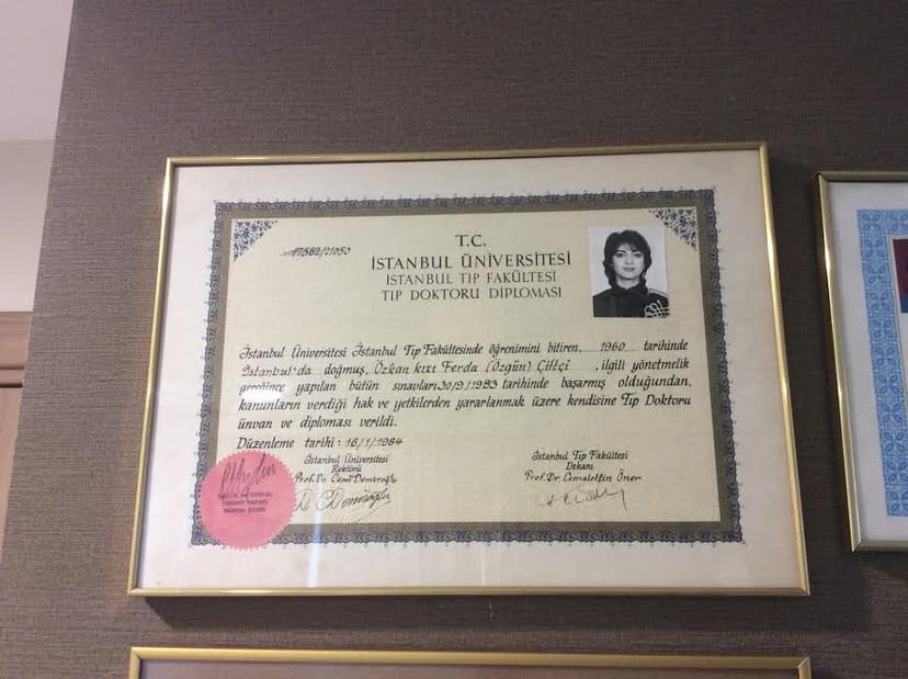 Tıp Doktoru Diploması