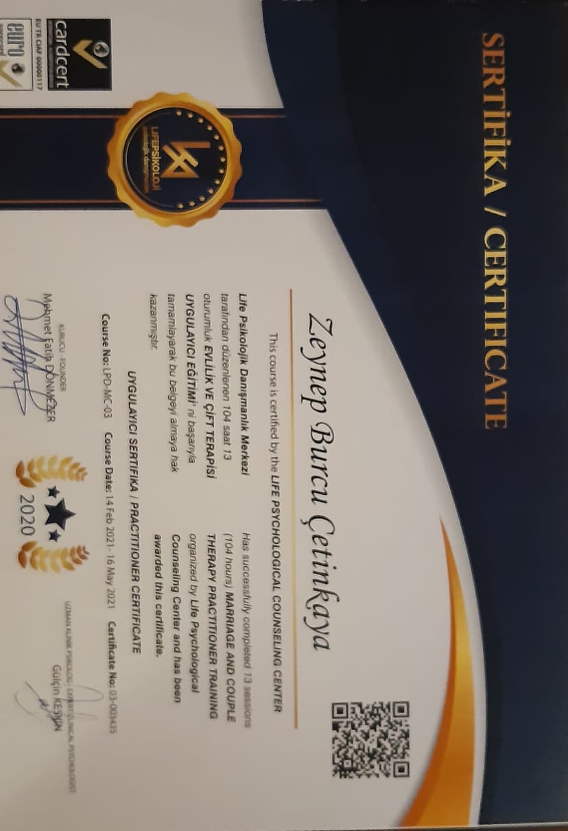 Evlilik ve Çift Terapisi