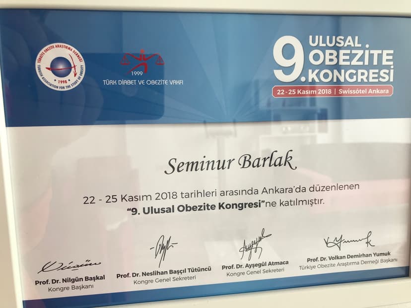 9.ULUSAL OBEZİTE KONGRESİ