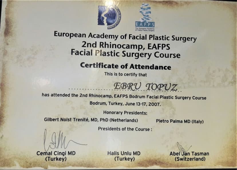 Certificate Of Attendance