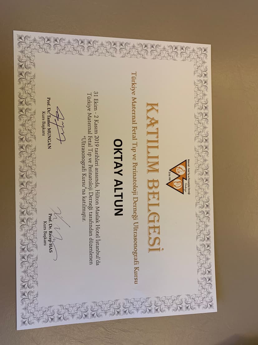 Ultrasonografi Kursu 2019