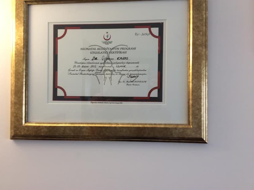 Neonatal Resusitasyon Programı Uygulayıcı Sertifika