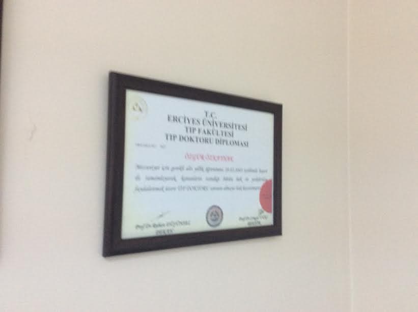 Tıp Doktoru Diploması
