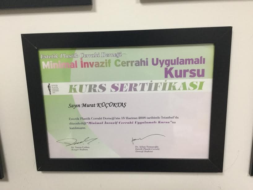 Minimal İnvazif Cerrahi Uygulamalı Kursu