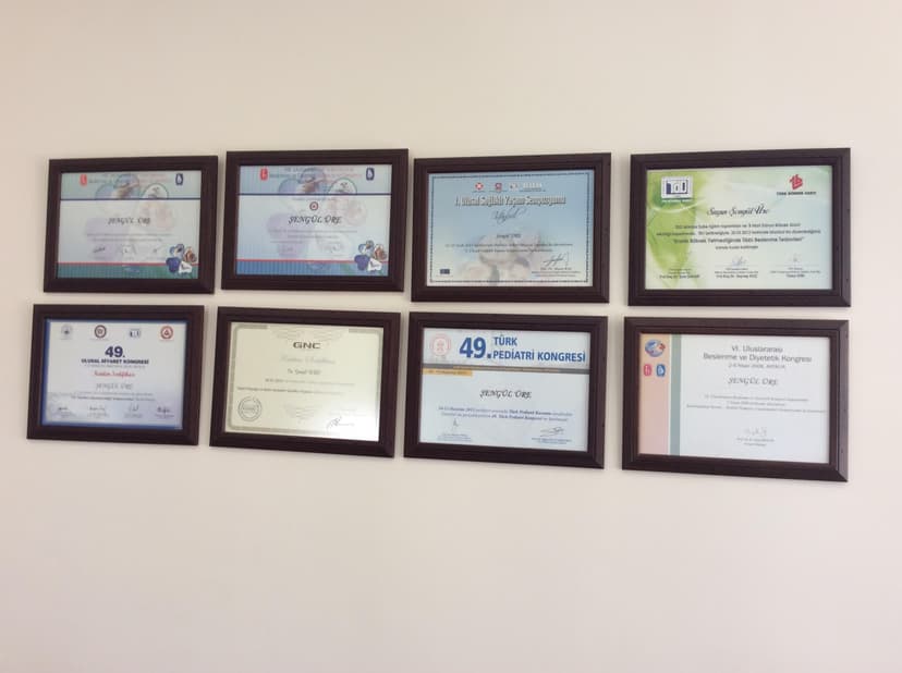 Şengül ÜRE Sertifikalar