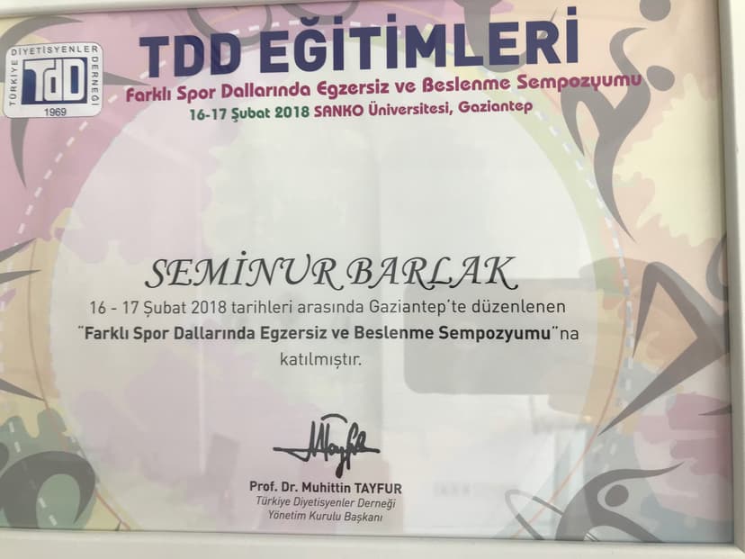 FARKLI SPOR DALLARINDA EGZERSİZ VE BESLENME SEMPOZYUMU