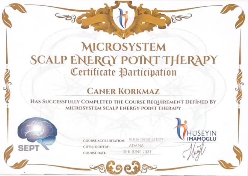 SCALP ENERGY POINT THERAPY