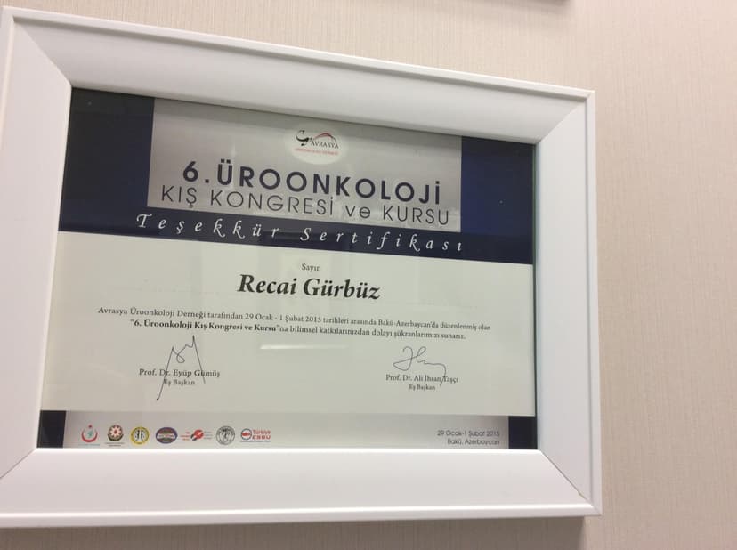 6. Üroonkoloji Kış Kongresi ve Kursu