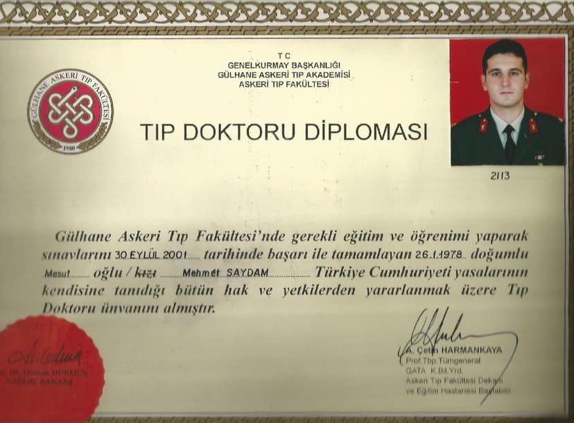 Tıp Fakültesi Diploması