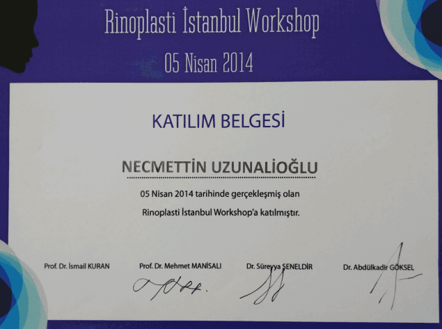 Rinoplasti İstanbul Workshop