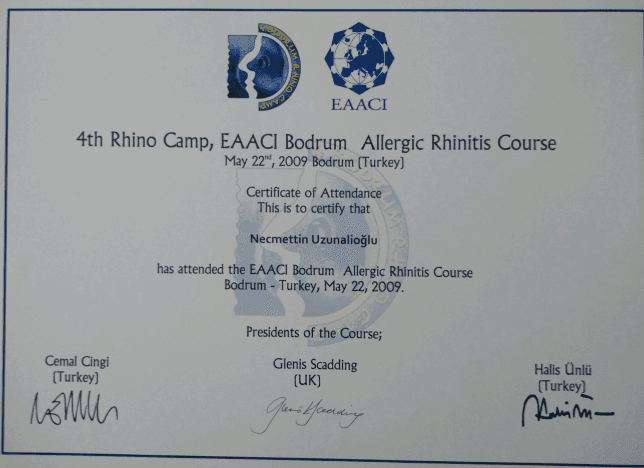 4th Rhino Camp , EAACI