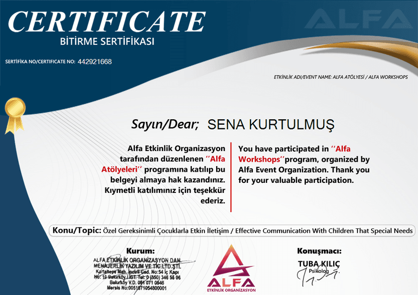 Özel Gereksinimli Çocuklarda Etkin İletişim