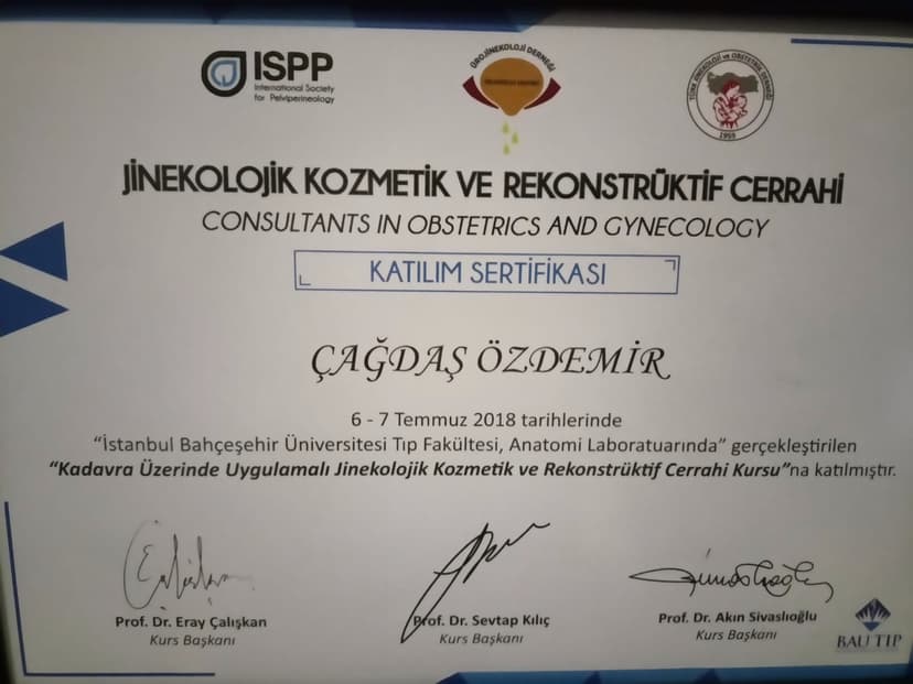 jinekolojik kozmetik ve rekonstrüktif cerrahi