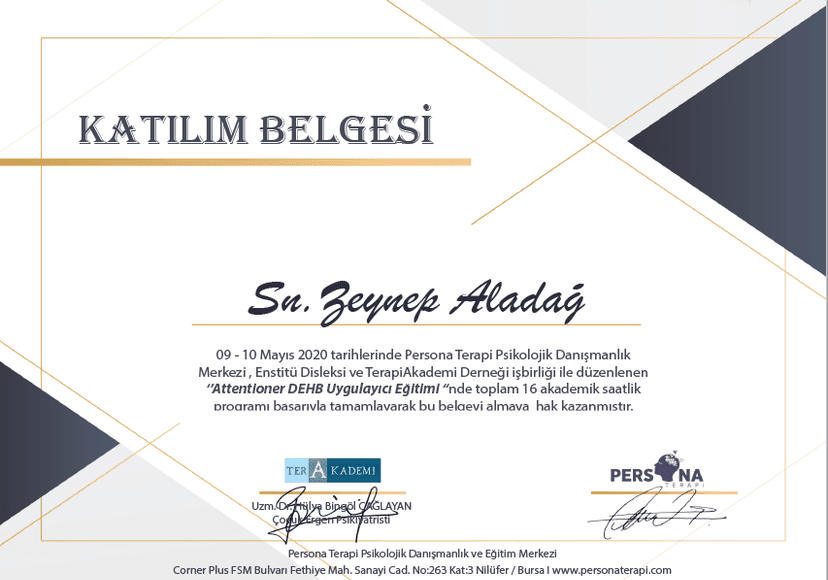 Attentioner dikkat terapisi