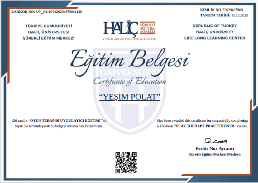 oyun terapisi