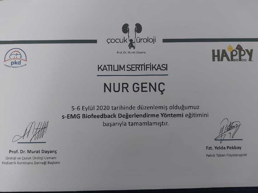 Emg Biyofeedback Değerlendirme