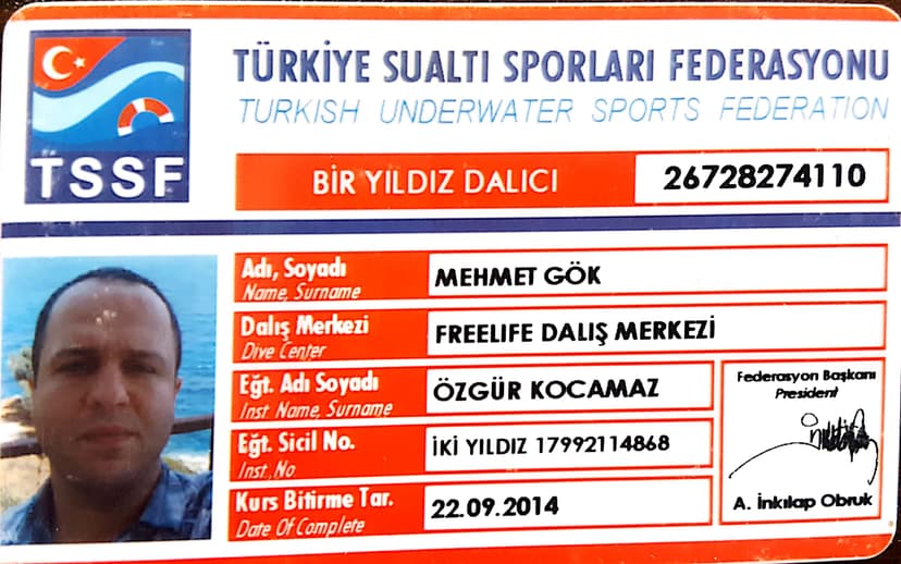 Tek Yıldızlı Balık Adam