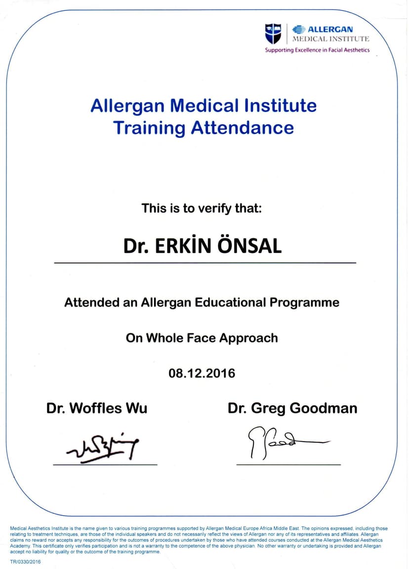 Allergan Educational Programme on Face Approach