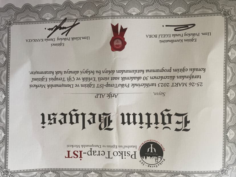 Evlilik ve çift terapisi eğitimi