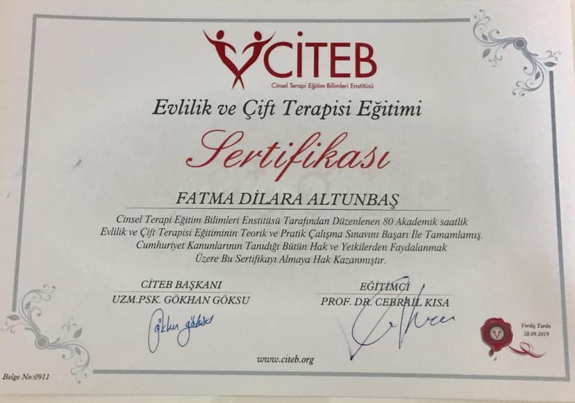 Evlilik ve Çift Terapisi